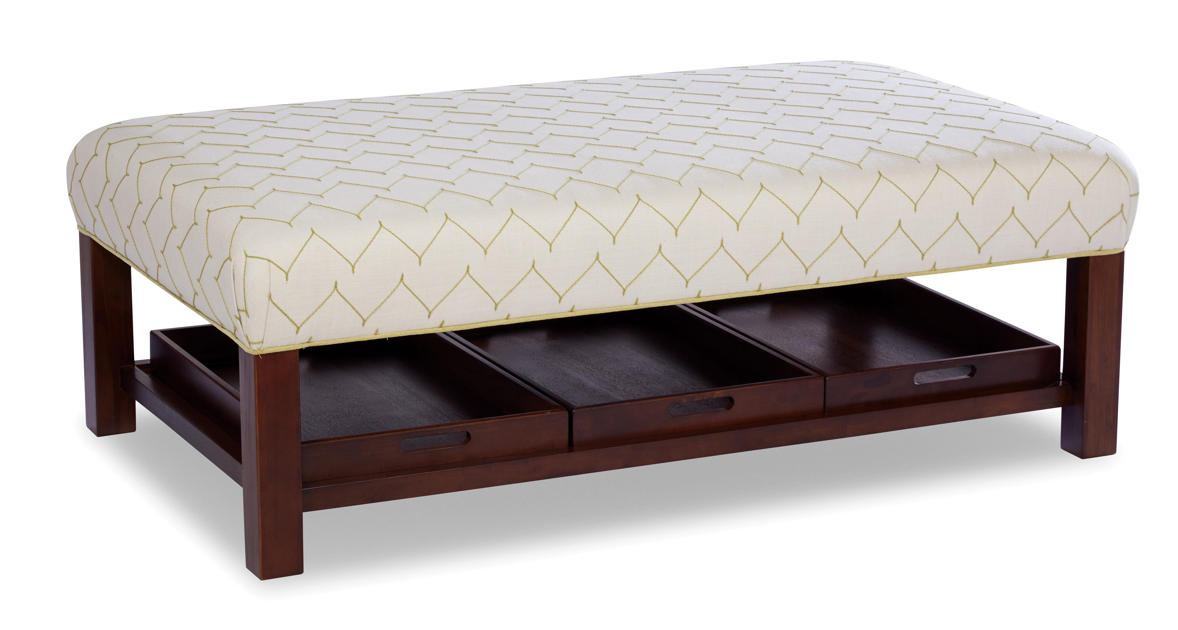 Craftmaster ottoman shop with trays